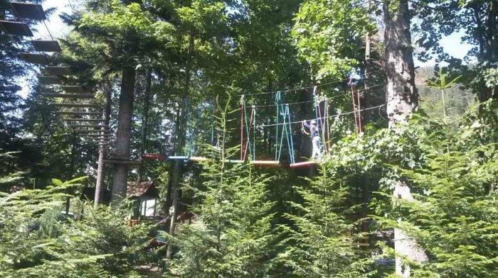 Lanový Spider Park Tatranská Kotlina