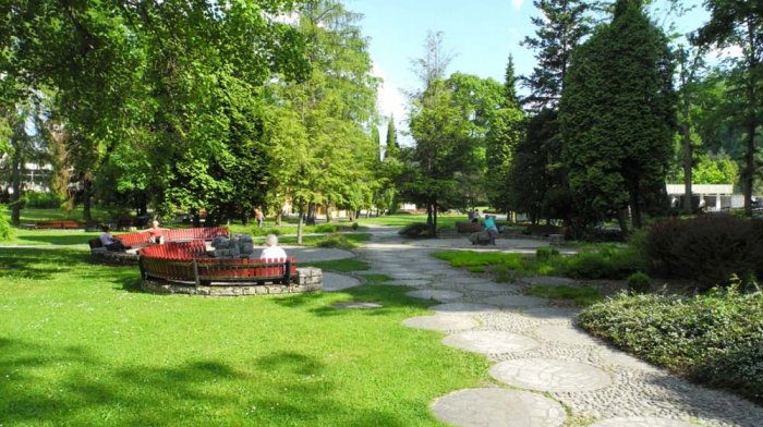 Kúpeľný park Bardejovské Kúpele