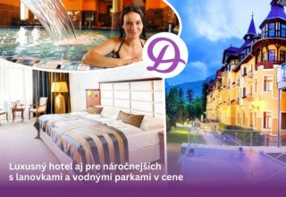 Dovolenka pod Lomnickým štítom s lanovkami, skipassmi a vodnými parkami v cene pobytu