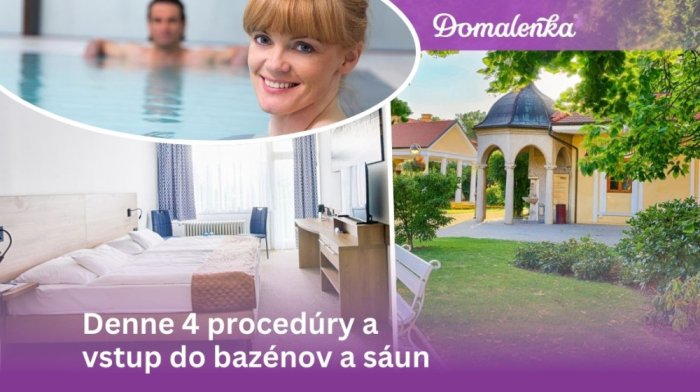 Intenzívny kúpeľný pobyt – Krok k lepšiemu – individuálny liečebný program
