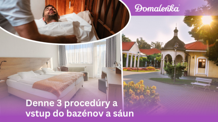 Tradičný kúpeľný pobyt – liečebný program pre zdravý chrbát a kĺby