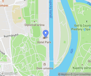 Hotel Park **** Piešťany - Mapa