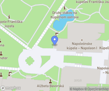 Kúpele Piešťany - Mapa