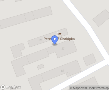 Perniková chalúpka Istebné - Mapa