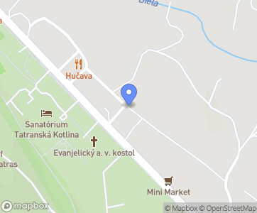 Chalupa Lenka Tatranská Kotlina - Mapa